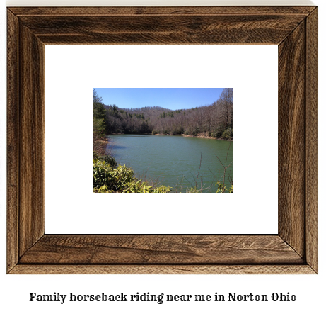 family horseback riding near me in Norton, Ohio